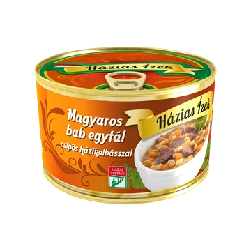 Magyaros bab egytál csípős kolbásszal 400 g