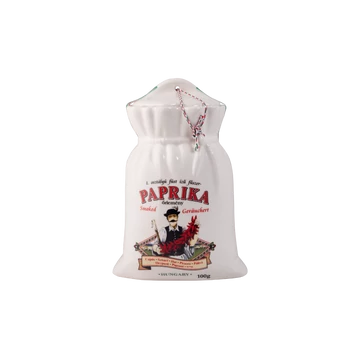 Füst ízű fűszerpaprika őrlemény kerámia zsákban csípős ​100g