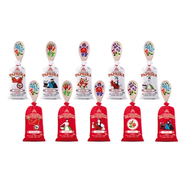Füst ízű fűszerpaprika őrlemény édes 1x50g vászonzsákban fakanállal
