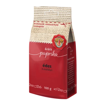 Szegedi II. osztály őrölt paprika édes 100 g