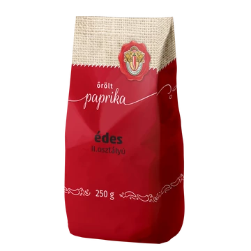 Szegedi II. osztály őrölt paprika édes 250 g
