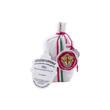 Szegedi paprika eredetvédett 100 g vászonzsákban
