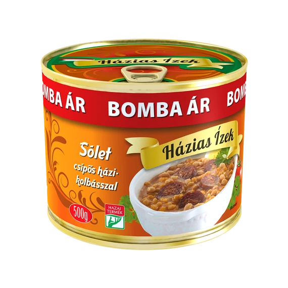 Sólet csípős házikolbásszal 500 g