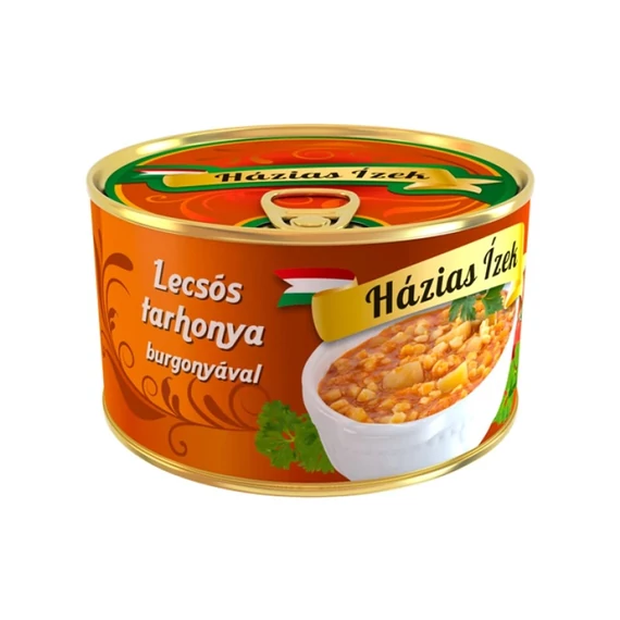 Lecsós tarhonya burgonyával 400g