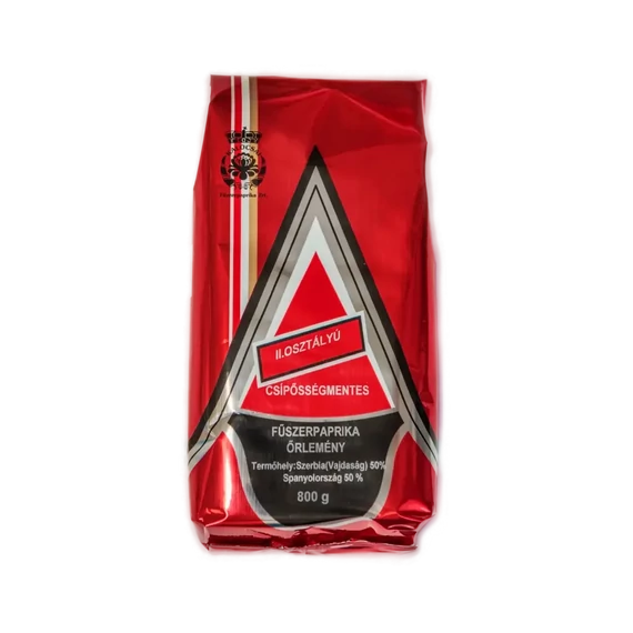 Kalocsai II. osztályú fűszerpaprika őrlemény édes 800 g