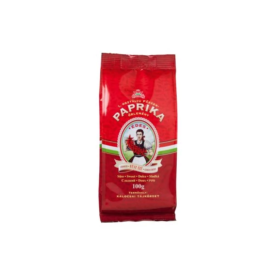 Füst ízű paprika őrlemény édes 100g papírtasakban