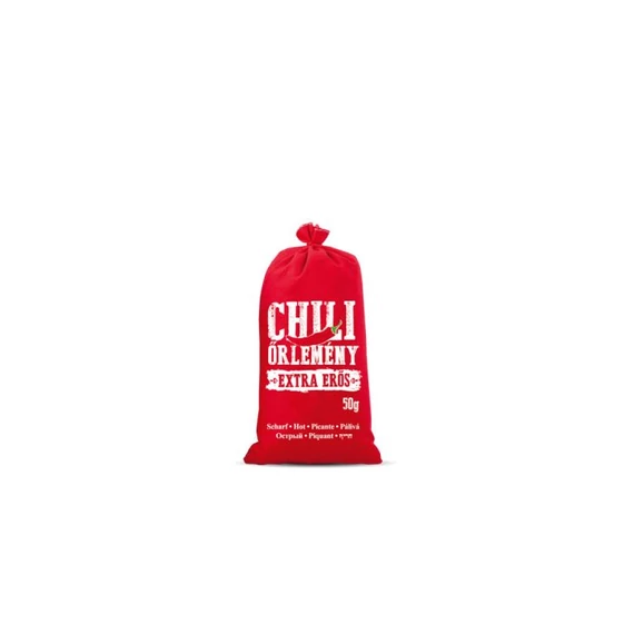 Chili őrlemény vászonzsákban 50g extra erős 