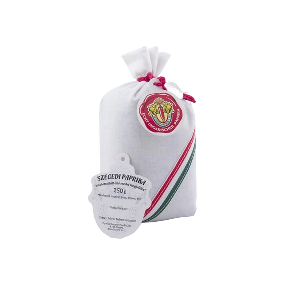Szeged Paprika eredetvédett 250 g vászonzsákban